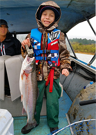 Kid Catches Biggest Fish Of The Day Using D & G Bait